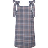 Cashmere Blend Pinafore Taiga, Grey - Dresses - 1 - thumbnail