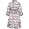 Maxi Dress Strawberry, White - Dresses - 3 - thumbnail