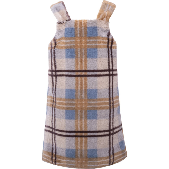 Pinafore, Olive Brown - Dresses - 3