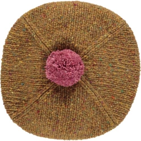 Wild Beret, Mustard - Hats - 1