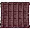 Silvia Blanket, Plum - Blankets - 1 - thumbnail