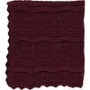 Silvia Blanket, Plum - Blankets - 2