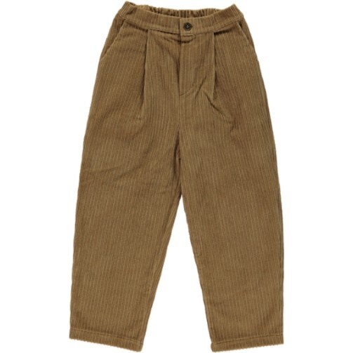 Leo Trouser, Caramel - Pants - 1