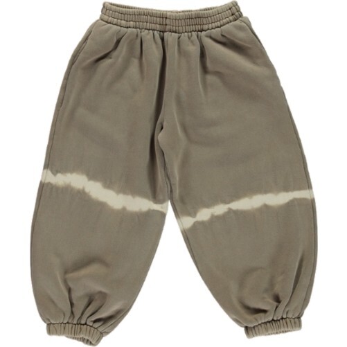 Tie Dye Track Pants, Coffee