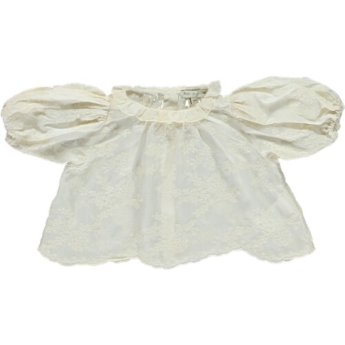 Isabel Blouse, Natural - Blouses - 1