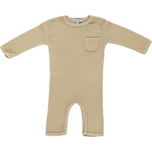 Gaia Overall, Sand - Onesies - 1
