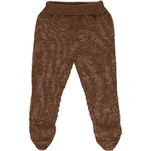 Mabel Footed Pants, Caramel - Pants - 1