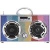 Bluetooth Mini Boombox, Rainbow Bling - Musical - 1 - thumbnail