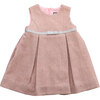 Gemma Party Dress, Ballerina Pink Tweed - Dresses - 1 - thumbnail