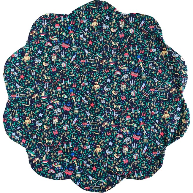 Liberty of London Scalloped Placemats, Green Magical Forest - Party - 1