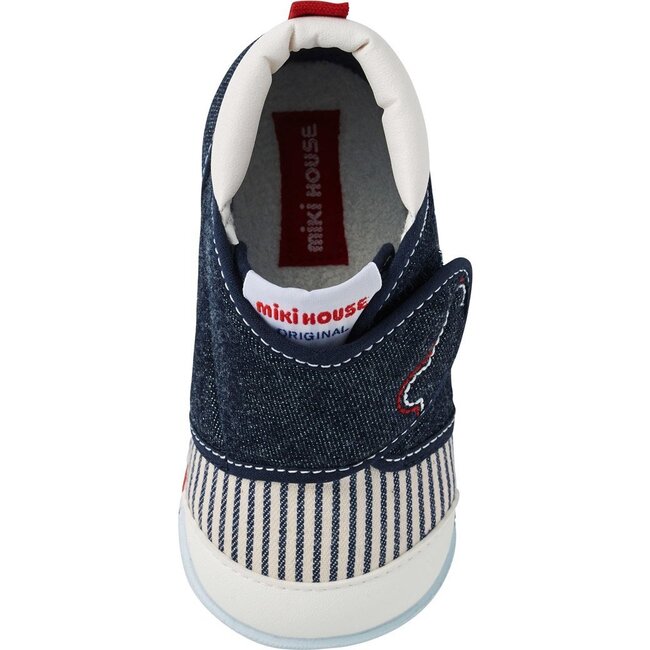 My First Walker Shoes, Indigo - Sneakers - 3