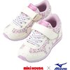Miki House & Mizuno Kids Shoes, Floral White - Sneakers - 1 - thumbnail