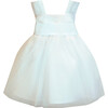 Venice Tulle Baby Dress, White - Ceremonial Dresses - 1 - thumbnail