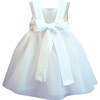 Venice Tulle Baby Dress, White - Ceremonial Dresses - 2