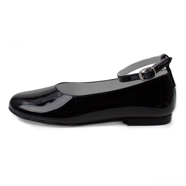 Two Way Party Shoe, Black Leather - Dress Shoes - 4