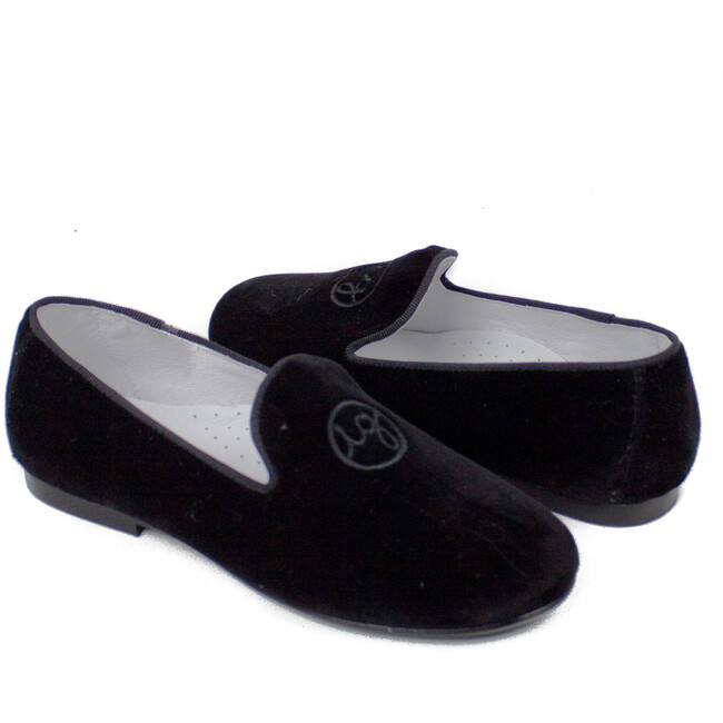 Isabel Garreton Monogram Velvet Loafers - Dress Shoes - 2