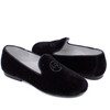 Isabel Garreton Monogram Velvet Loafers - Dress Shoes - 2