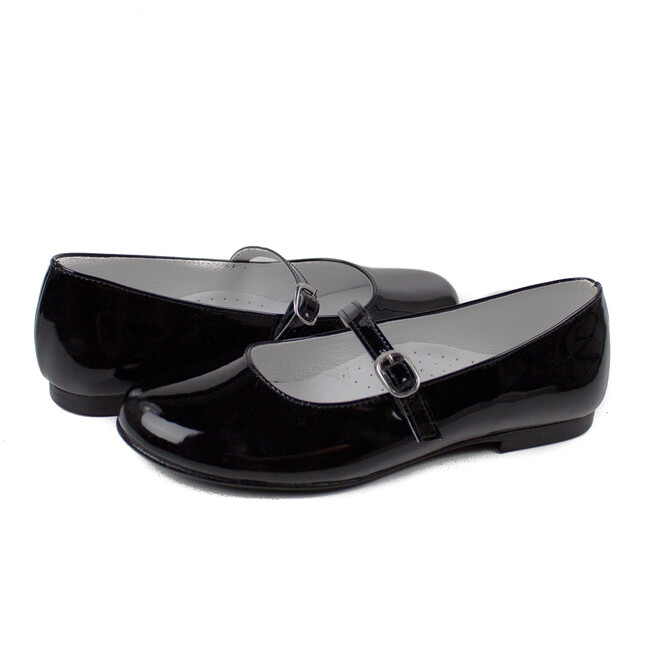 Mary Jane Party Shoe, Black Patent Leather - Isabel Garreton Shoes ...