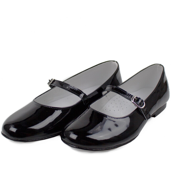 Mary Jane Party Shoe, Black Patent Leather - Isabel Garreton Shoes ...