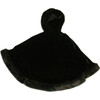 Faux Fur Hooded Cape, Black - Fur & Faux Fur Coats - 2