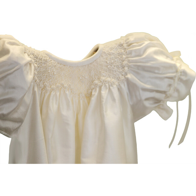 Garland Christening Gown, White - Dresses - 2