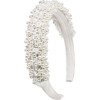 Splendid Pearl Headband, White - Hair Accessories - 4