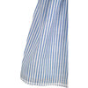 Ruffle V-back Sundress, Light Blue Stripe - Dresses - 3