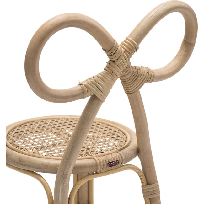 Rattan bow chair sale