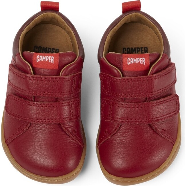 Kids Peu Cami FW Leather Sneaker, Red