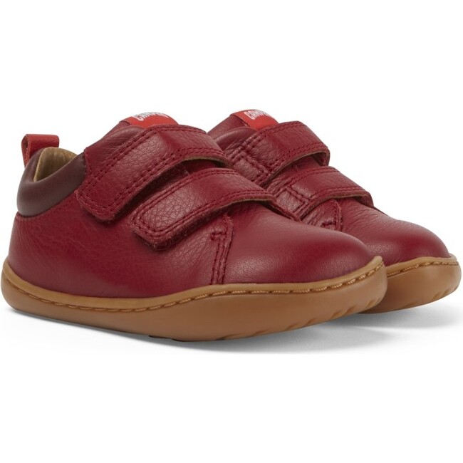 Kids Peu Cami FW Leather Sneaker, Red
