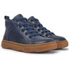 Kids Kido Leather Boot, Blue - Boots - 2