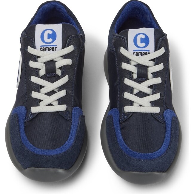 Kids Driftie Technical Fabric Sneaker, Blue - Sneakers - 1