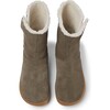 Girls Peu Cami Nubuck Boot, Brown Gray - Boots - 1 - thumbnail
