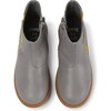 Girls Duet Leather Chelsea Boot, Grey - Boots - 1 - thumbnail