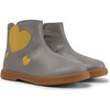 Girls Duet Leather Chelsea Boot, Grey - Boots - 2