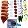 Felt Pizza - Play Food - 3