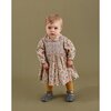Emerson Smocked Baby Dress, Green & Yellow - Dresses - 2