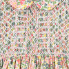 Emerson Smocked Baby Dress, Green & Yellow - Dresses - 4