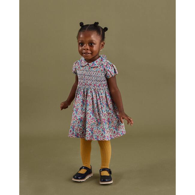 Daniella Liberty Fabric Baby Dress, Multi - Dresses - 2