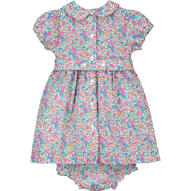 Daniella Liberty Fabric Baby Dress, Multi - Dresses - 3