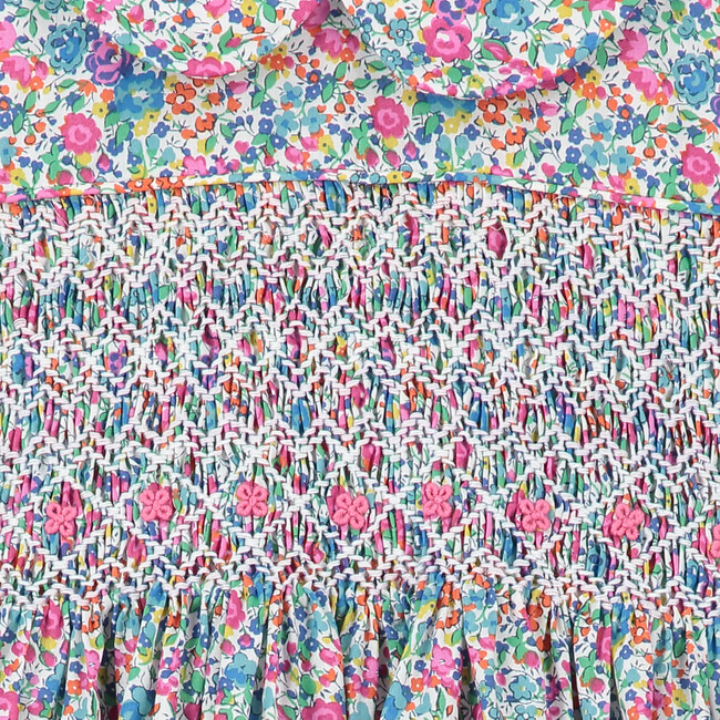 Daniella Liberty Fabric Baby Dress, Multi - Dresses - 4