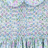 Eloise Smocked Baby Dress, Blue - Dresses - 4