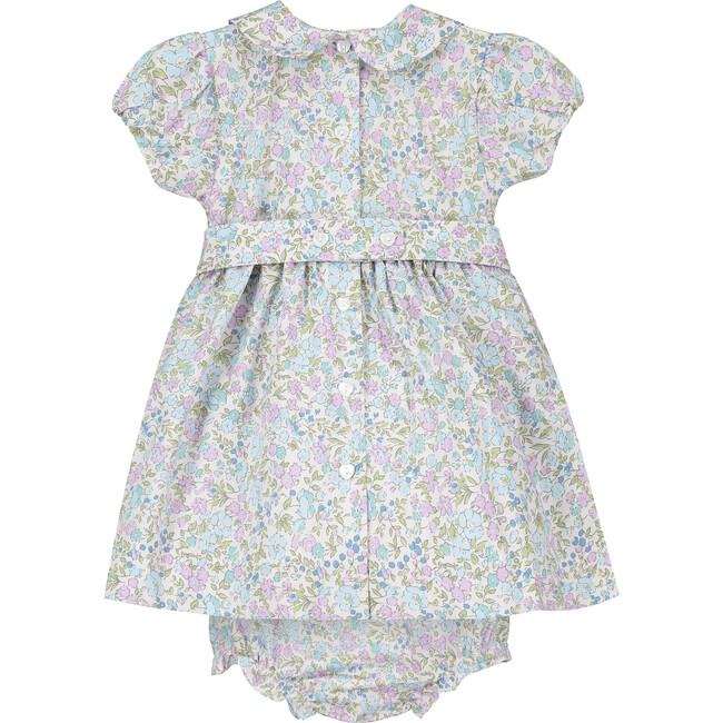 Ashley Smocked Baby Dress, Pastels - Dresses - 3