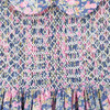 Vera Liberty Fabric Baby Dress, Pink & Navy - Dresses - 4