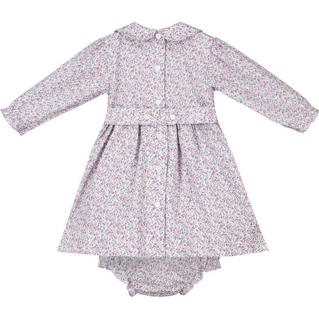 Remi Smocked Baby Dress, Pink - Dresses - 3