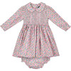 Alana Liberty Fabric Baby Dress, Multi - Dresses - 1 - thumbnail