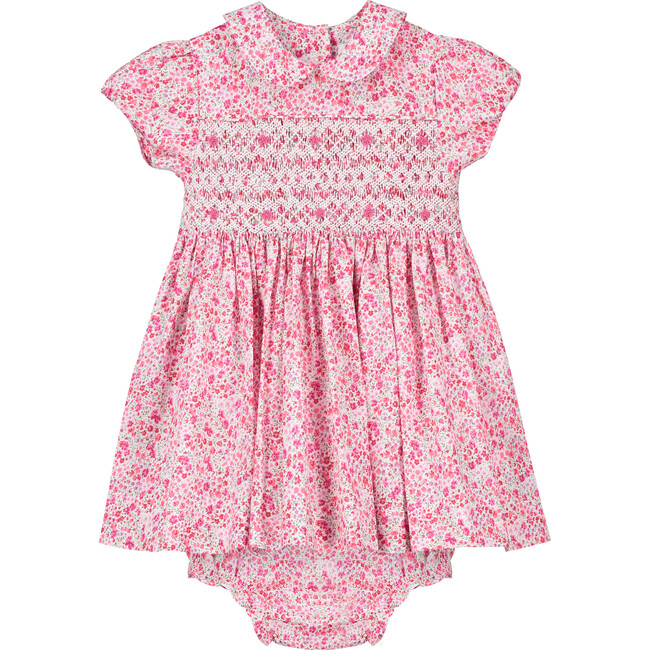 Amy Liberty Fabric Baby Dress, Pink - Question Everything Dresses ...