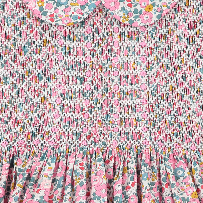 Alana Liberty Fabric Baby Dress, Multi - Dresses - 4