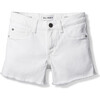 Lucy Toddler Cut Off Short, Snowcap - Shorts - 1 - thumbnail