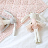 Sparkle Floral White Midi Bunny - Plush - 2